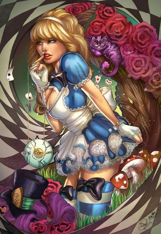 annette cornelison recommends sexy alice in wonderland drawings pic