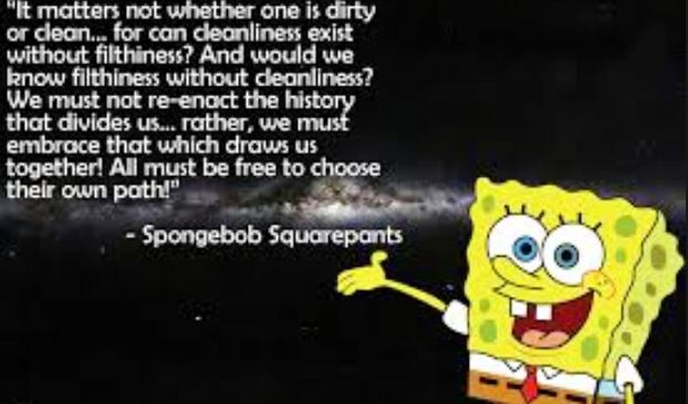 denise landa recommends spongebob clean vs dirty pic