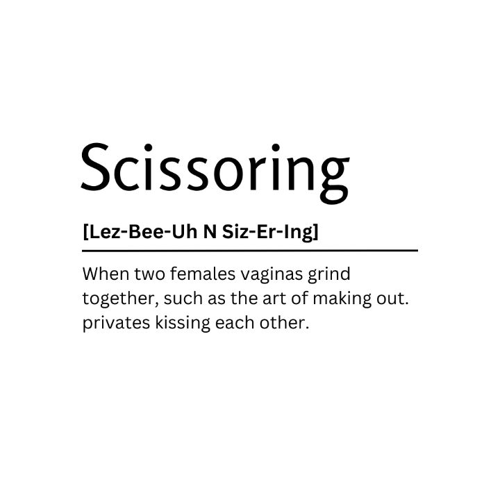 alex poley recommends What Does Scissoring Mean In Text