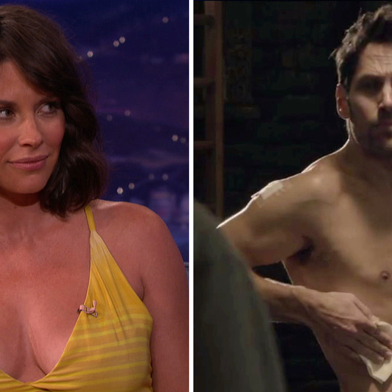 christina taylor recommends evangeline lilly tits pic