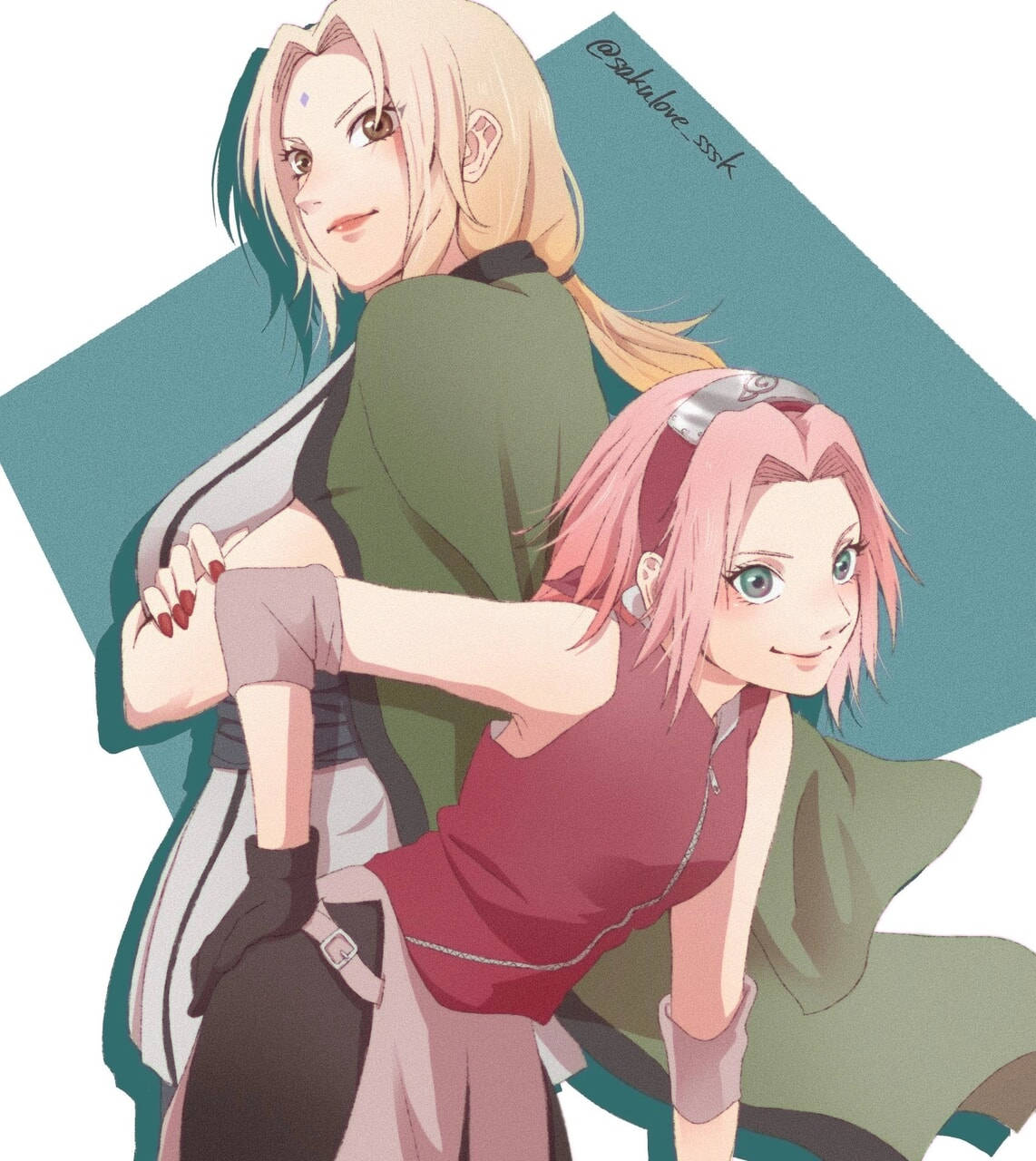 asher lim share tsunade and sakura photos