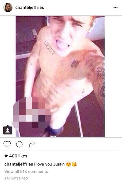 justin bieber leaked images