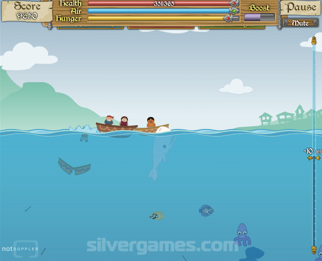 moby dick flash game