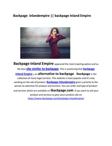 Best of Backpage com inland empire