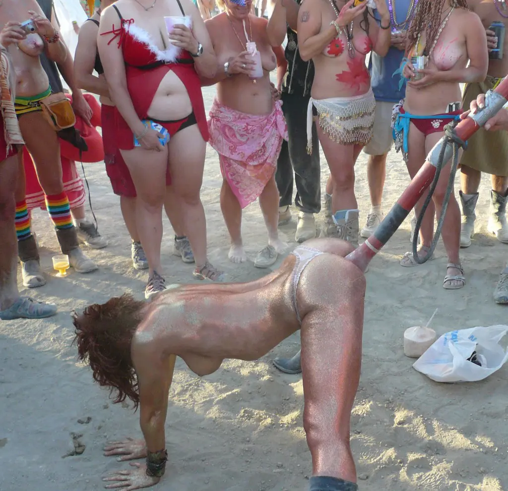 Burning Man Nude Photos piss gay