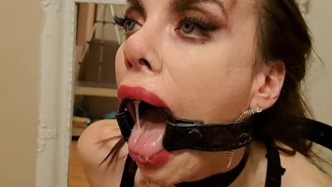 ann serafin recommends O Ring Gag Porn