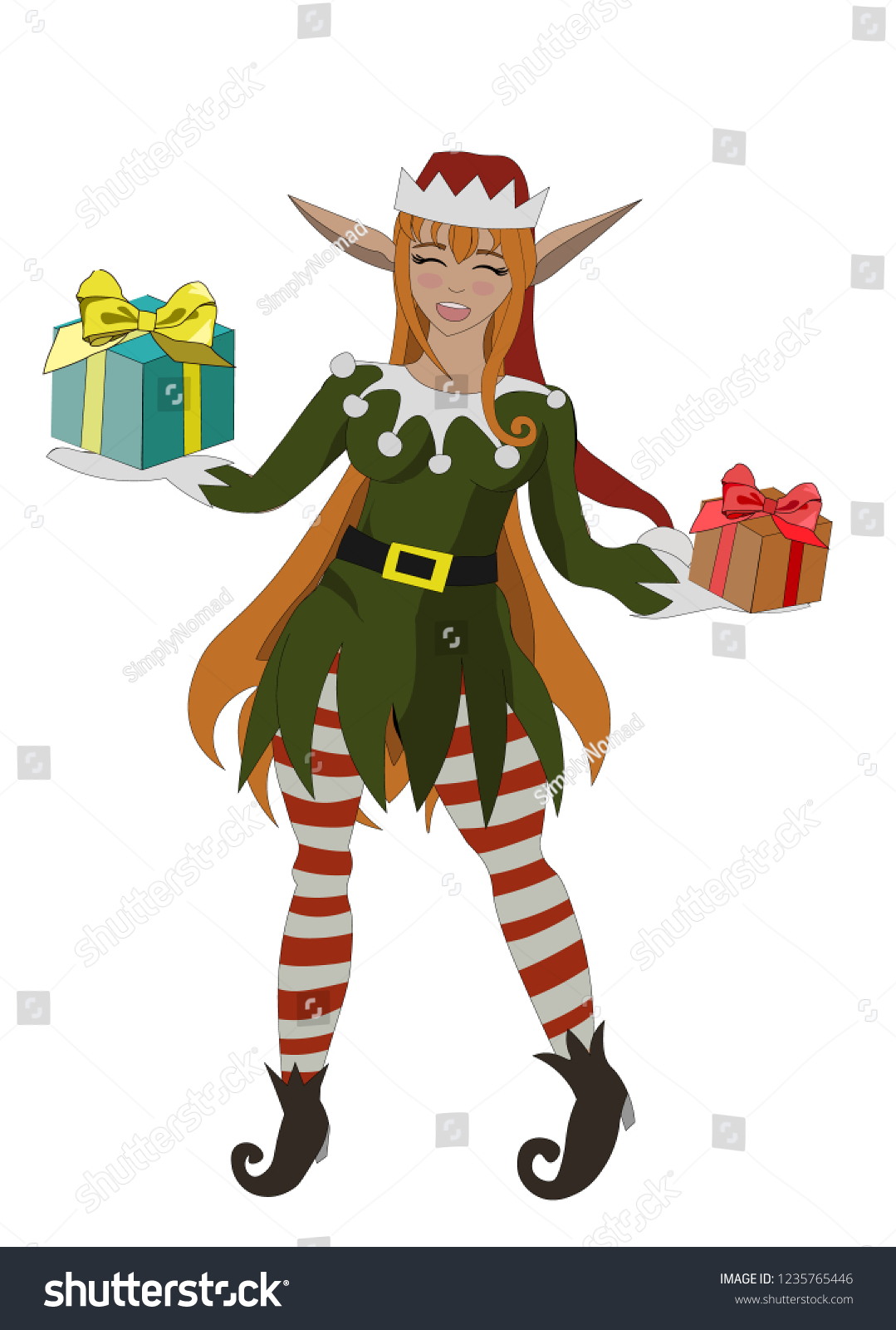 Best of Anime christmas elf girl