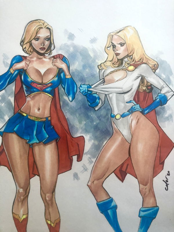 dileep pal recommends Supergirl Vs Powergirl