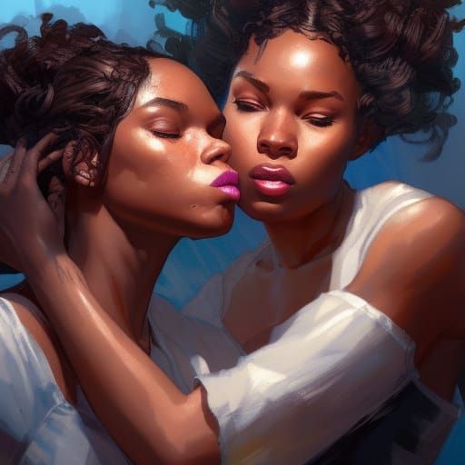 dinuka nadeeshan recommends Black Girls Making Out