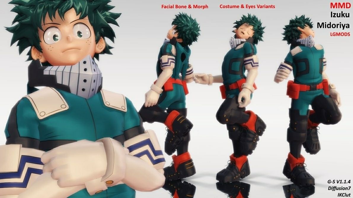 daina ferris add photo my hero academia mmd