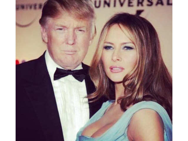 Donald Trumps Naked Wife fingering orgasm