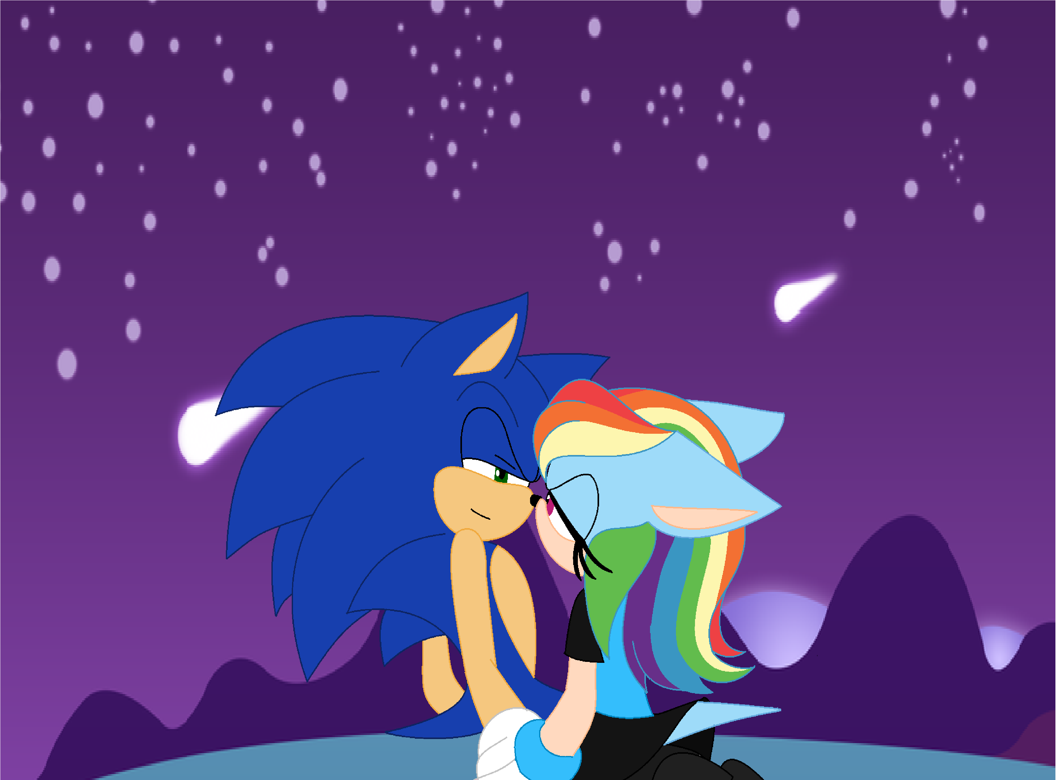 Best of Sonic kiss rainbow dash