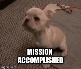 autumn haley recommends Mission Accomplished Gif