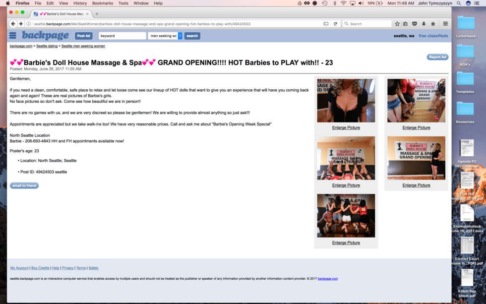 barbara capell recommends www seattle backpage com pic