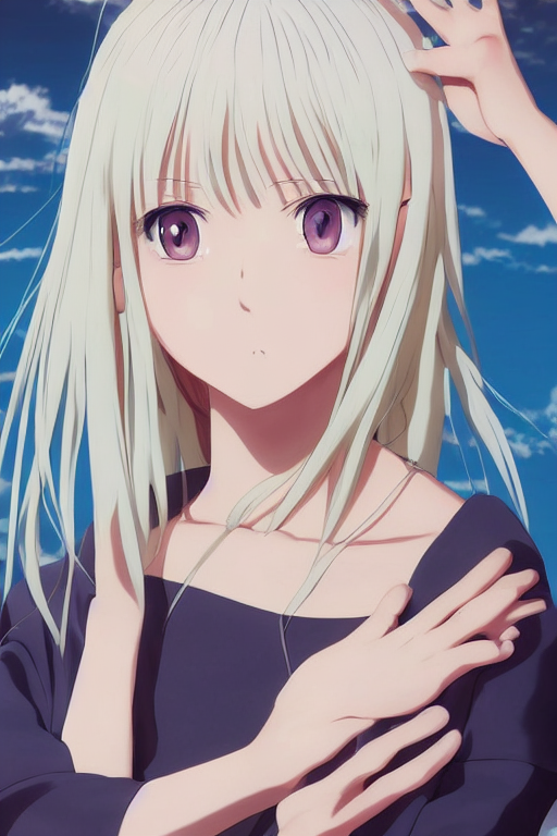 deanna case add platinum blonde anime girl photo