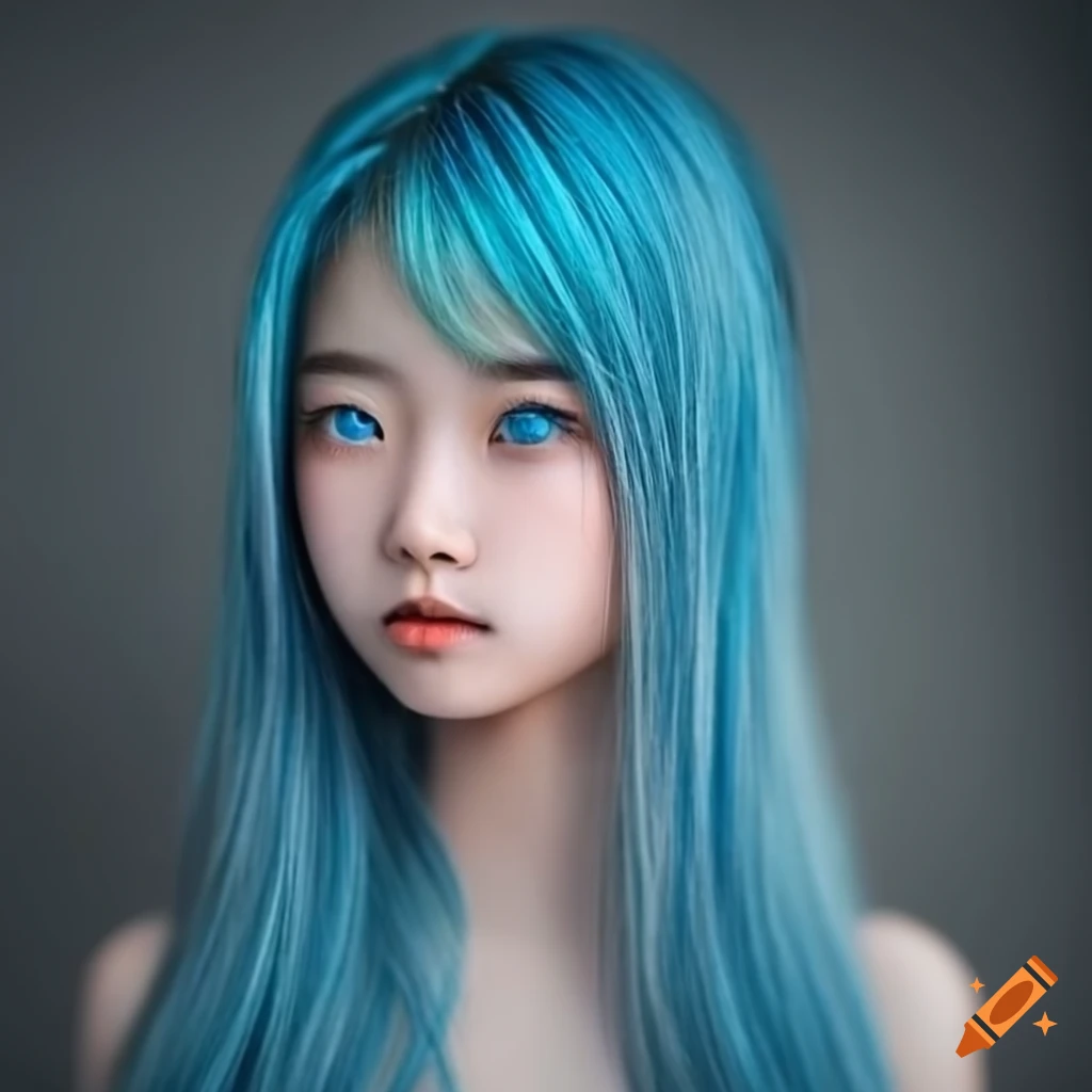 chris collao add pictures of girls with blue hair photo