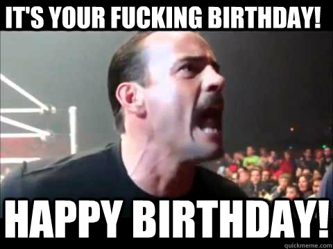 Best of Happy fucking birthday gif