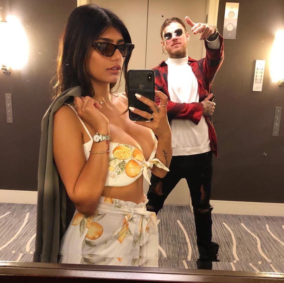 calvin sloan recommends Mia Khalifa Biker Boyfriend