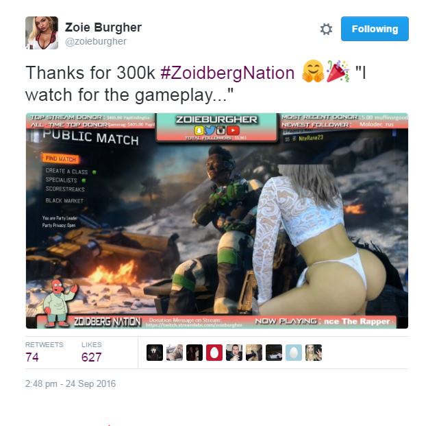 bobby nieto recommends zoie burgher sex pic