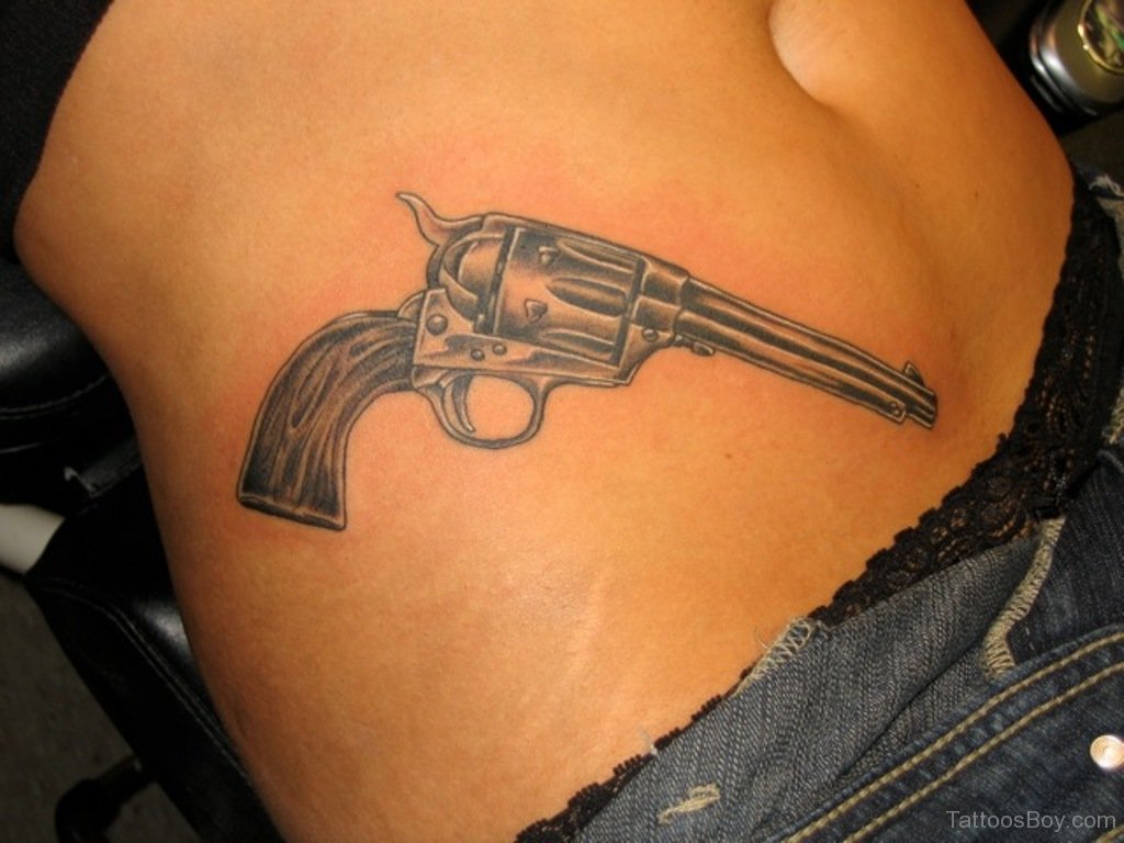 diana sticca recommends pistol tattoo on hip pic