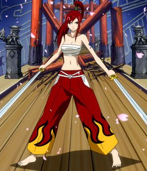 christina andres recommends Fairy Tail Erza Feet