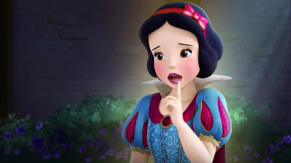 sofia the first snow white