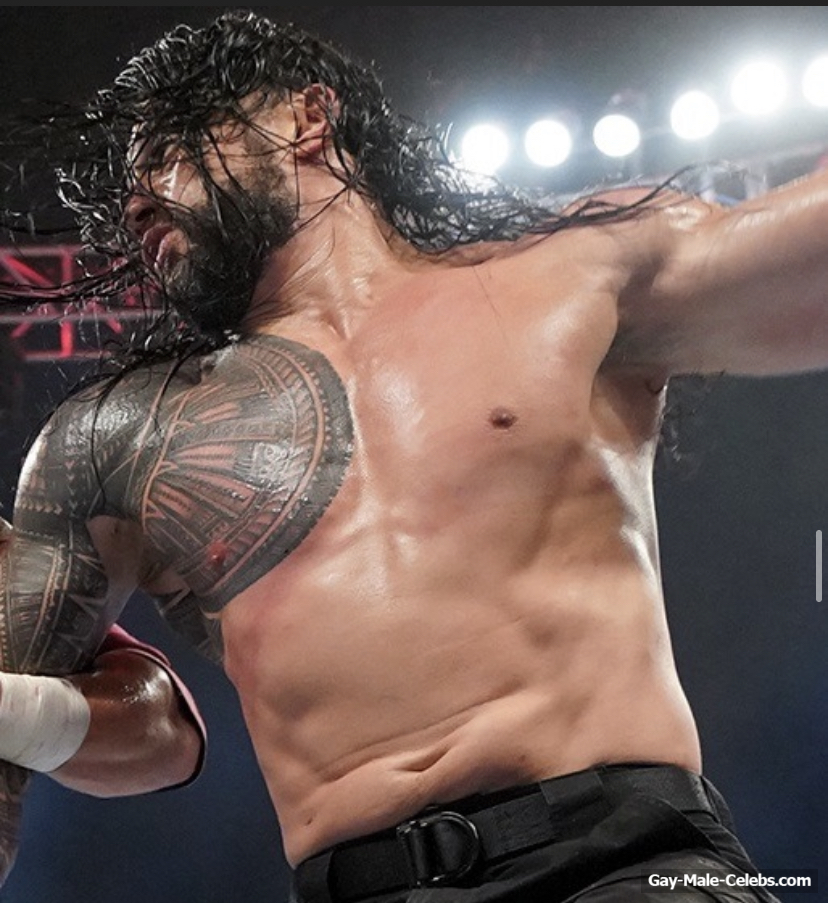 david guderian recommends roman reigns nude pic