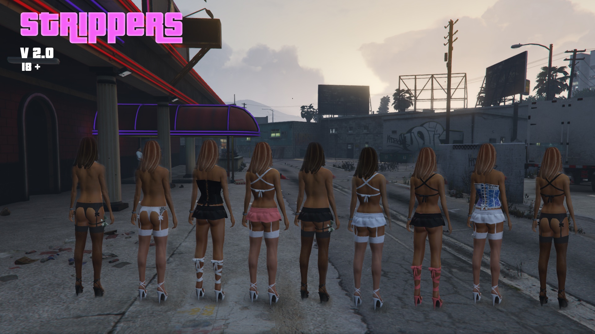 Gta 5 Striper Mod panties gallery