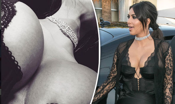 Kim Kardashian Big Breasts girl domination