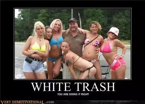 brian deleon recommends fat white trash women pic