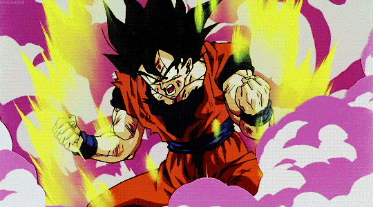 cliff guest recommends dragon ball z power up gif pic
