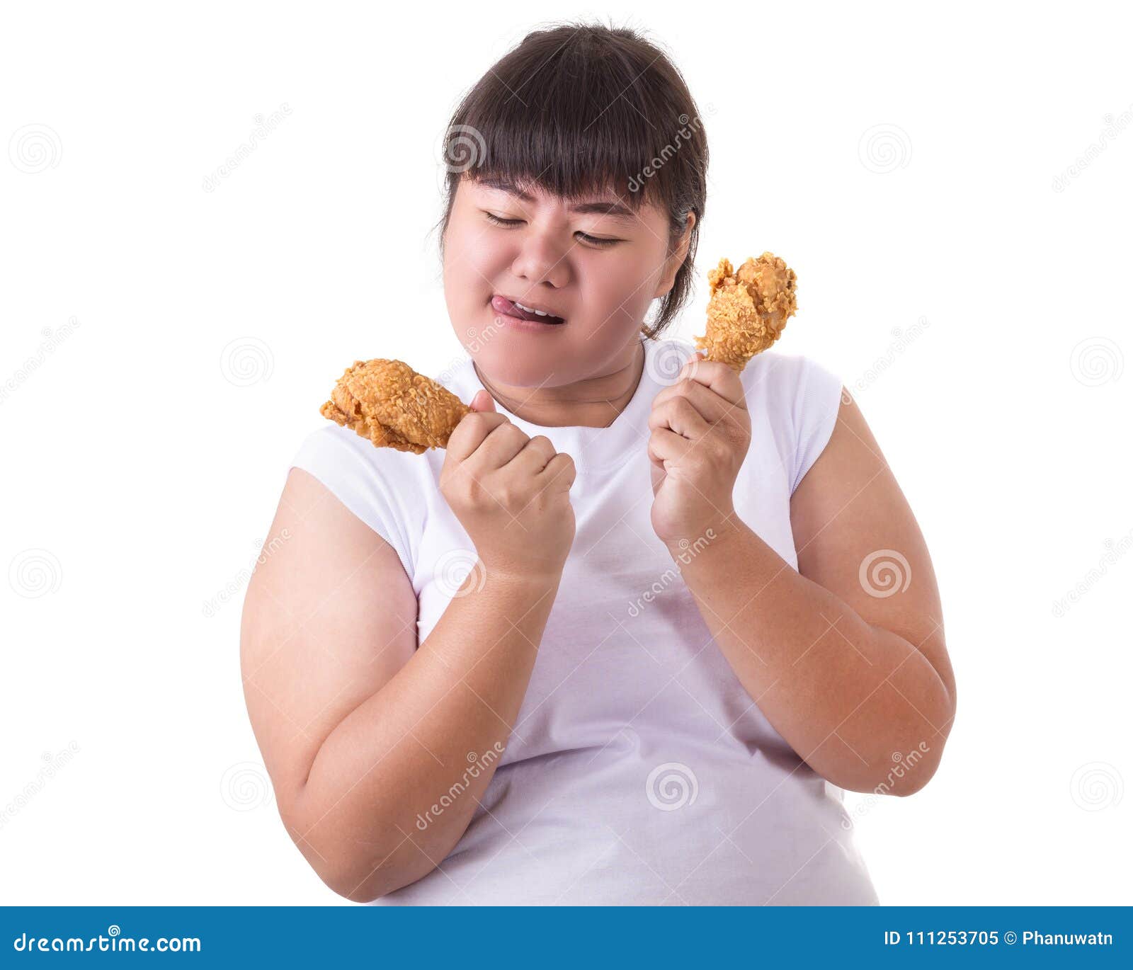ben emmerson recommends fat lady eating chicken pic