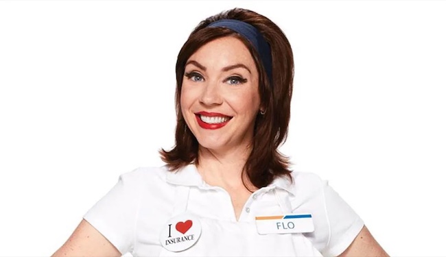 flo from progressive porn