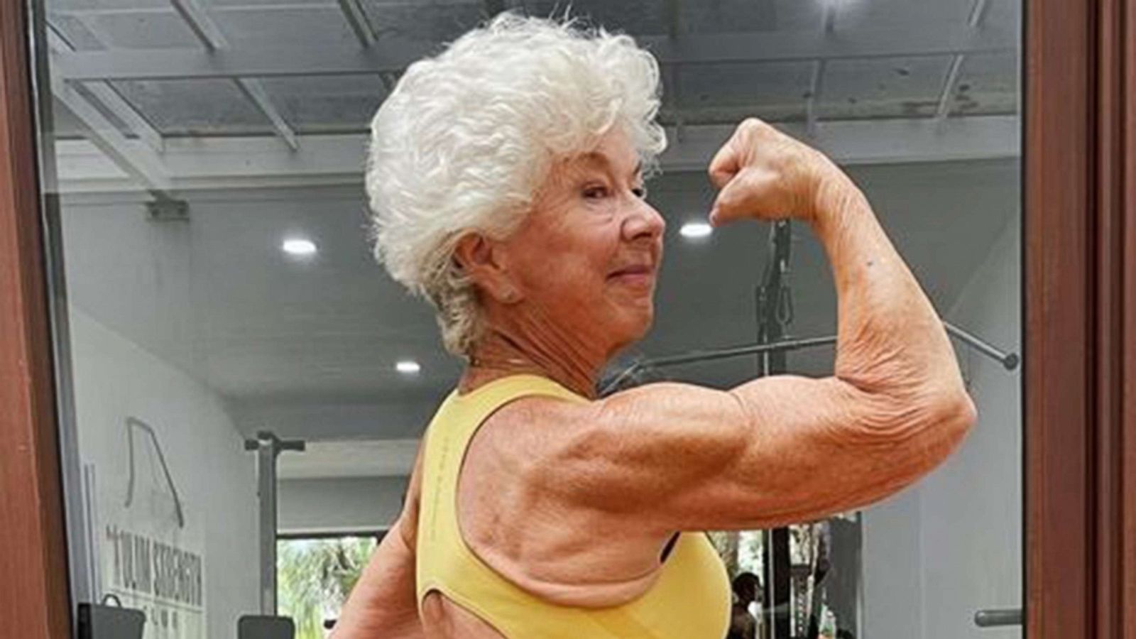 70 Year Old Lady Bodybuilder girls lesbians