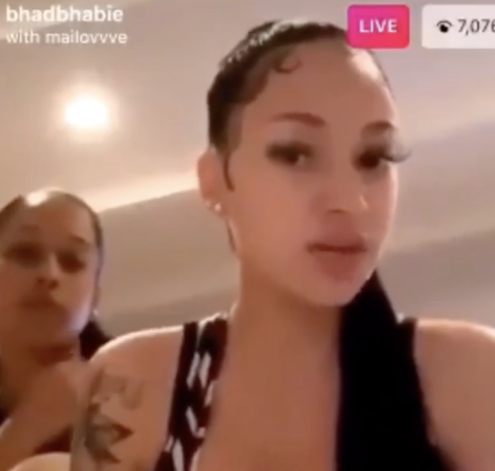 Best of Bhad bhabie instagram live