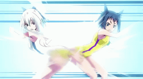 angela laidlaw add photo anime where girls fight with their butts