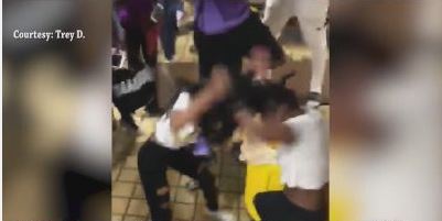 Black Girl Fights At School nerd girl