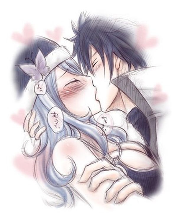 aurora balliu add juvia and gray kiss photo