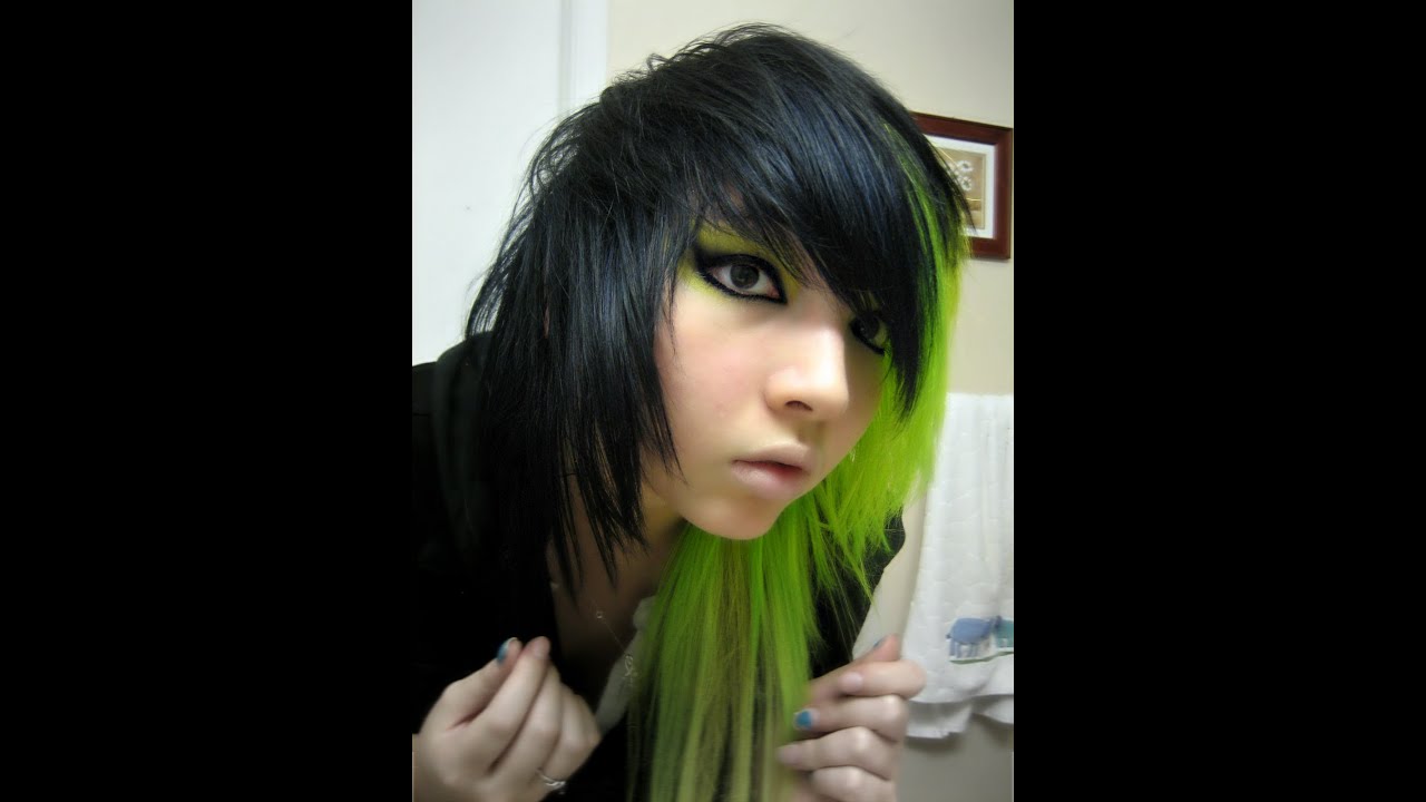demetrius ingram recommends half black half neon green hair pic