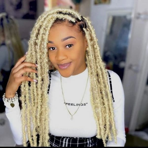 courtney gagliardi recommends Blonde Dreads Black Female