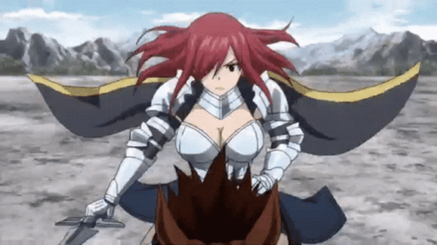 Best of Erza scarlet sexy gif