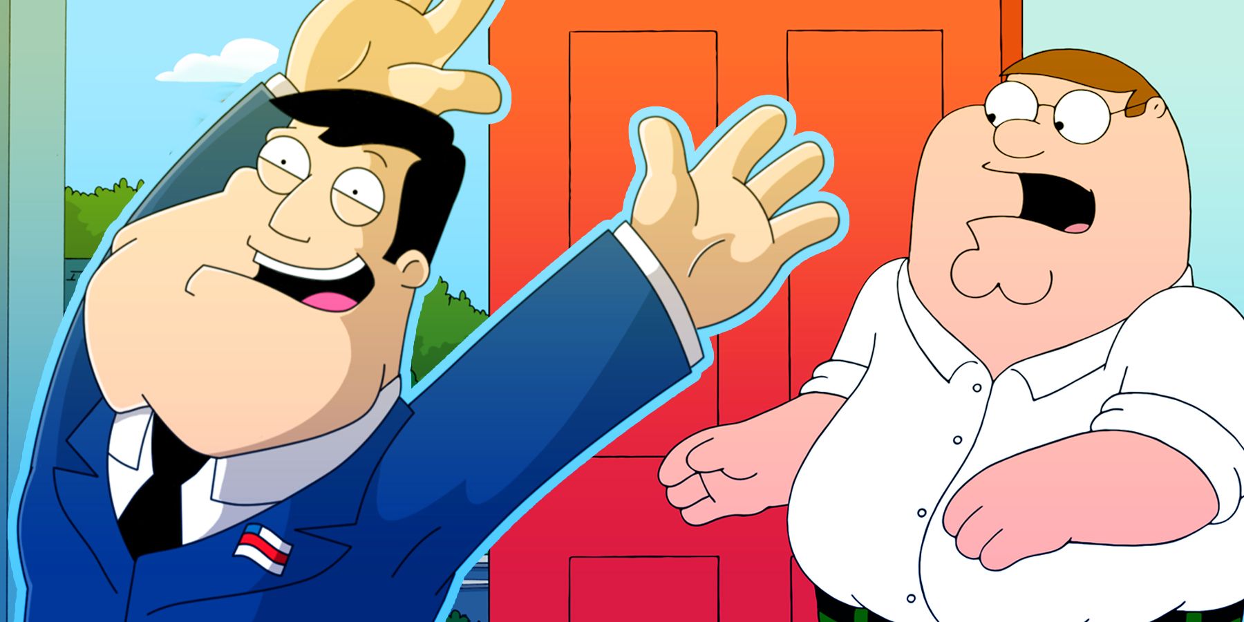 dhari al zamanan recommends Family Guy And American Dad Crossover