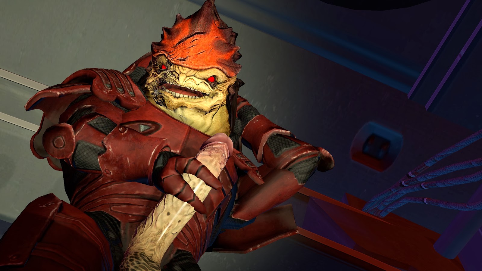 mass effect wrex porn