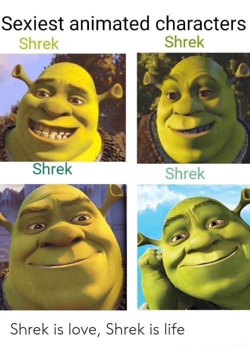 daniel chowne add photo shrek is life meme