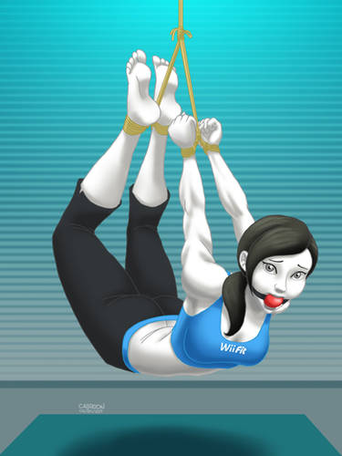 wii fit trainer tied up