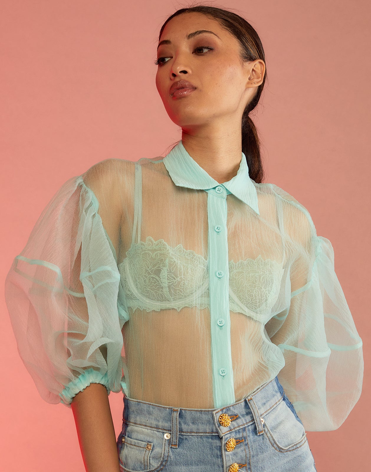 damion rivers recommends See Through Blouses Images