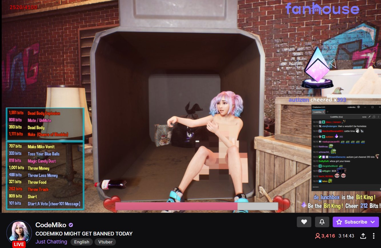 dan sorrell recommends Twitch Nude Uncensored