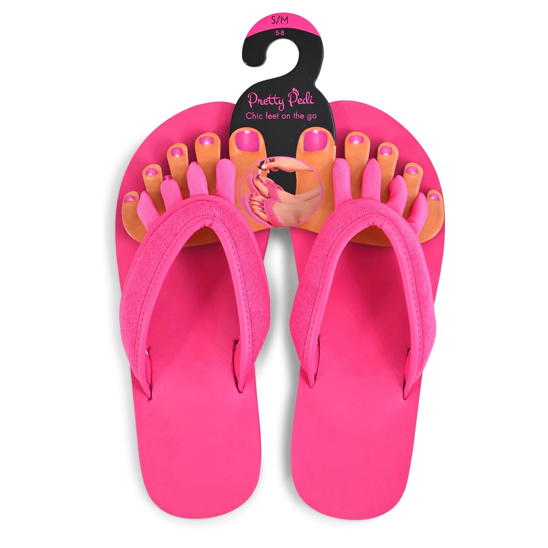 pedicure flip flops