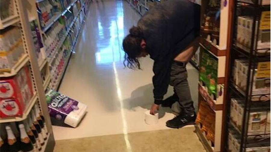 Woman Poops In Supermarket sex hardcore