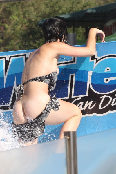 donna mcgrory add nipple slip at waterpark photo